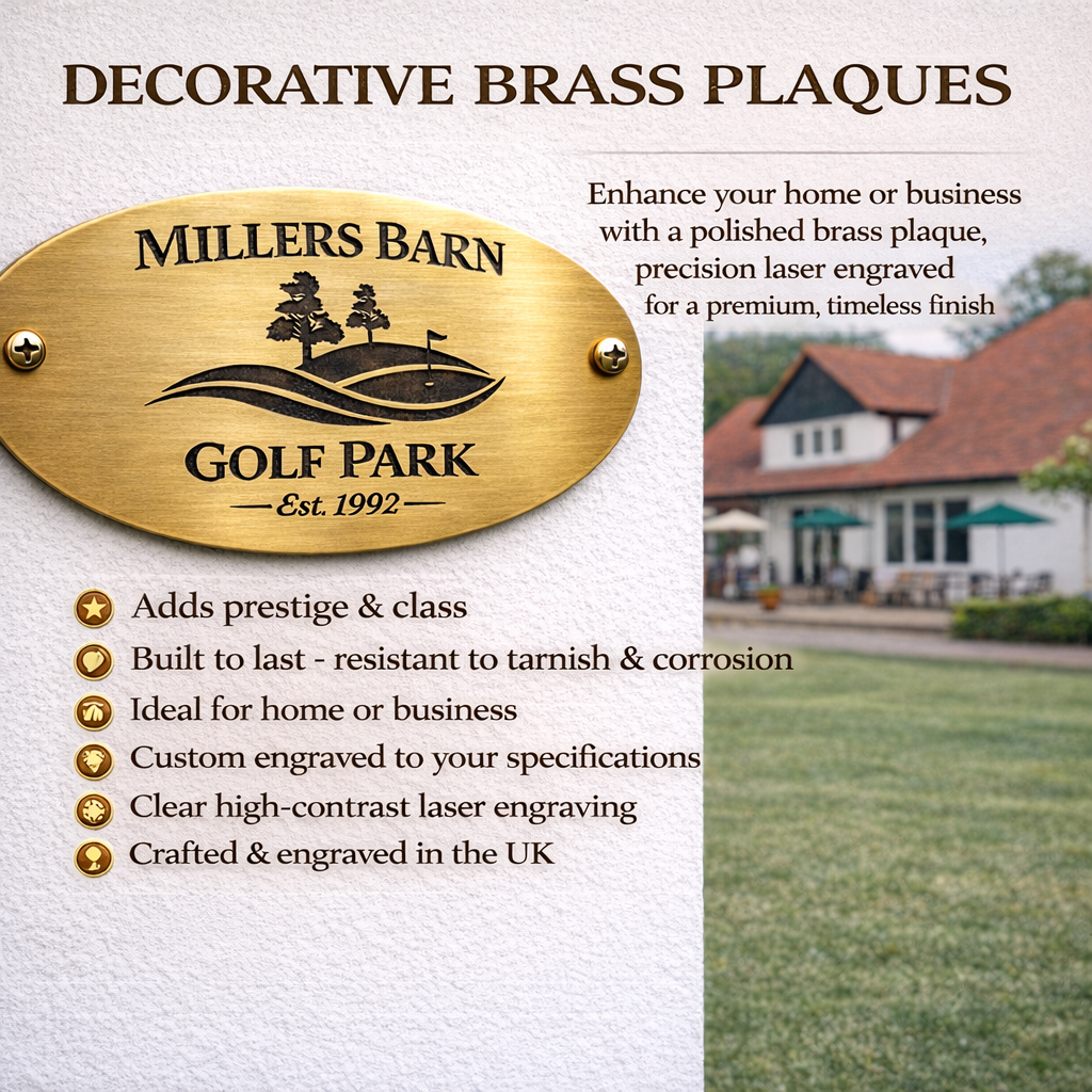 Brass Decorative Plaques