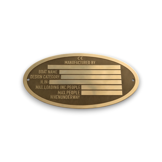 Brass Data Plates